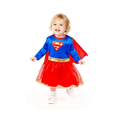 Imagen de amscan Disfraz Bebe W.B.: Supergirl T.2 3 Años, multicolor, (361 9906723_0194099004886)