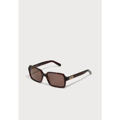 Imagen de GCDS Unisex Gafas de sol, Talla: 54, Dark havana/brown