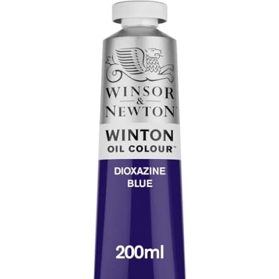 Imagen de Winsor &amp; Newton Winton Tubo de Pintura al Óleo, 200 ML, Azul (Azul dioxaciona)