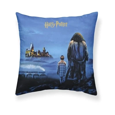 Imagen de BELUM Funda Cojín Harry Potter Tamaño: 50x50 Modelo: Philosopher&#039;s Stone A Tejido: Half Panama 100% algodón. 250 Grs.