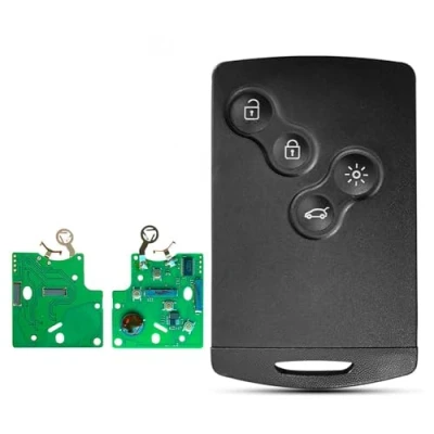 Imagen de Llave Funda de Coche Mando a Distancia para Renault Megane 3 Laguna Scenic Fluence Keyless 433MHz ID46 PCF7952A Chip Smart Remote Car Key
