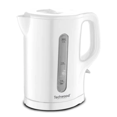 Imagen de Techwood TB 1731 Hervidor eléctrico inalámbrico (1,7 L), color blanco