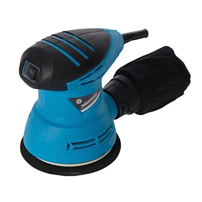 Imagen de Silverline Tools 870944 Lijadora orbital (125 mm, 240 W) color azul