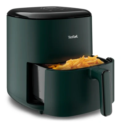 Imagen de Tefal EY2453 Easy Fry Max 5L Freidora Forest, para hasta seis personas, comidas saludables y deliciosas, ahorra tiempo energía, panel de control digital, 10 programas cocción automáticos