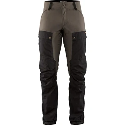 Imagen de Fjällräven Keb M Pantalones de Senderismo con Bolsillos y Cremalleras, Mens, Negro (Black/Stone Grey 550 018), 56