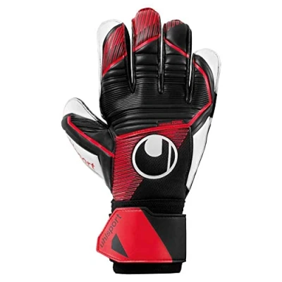 Imagen de uhlsport Powerline Soft Pro Fútbol Niños y Adultos Guantes de Portero Unisex Transpirables con Fijación en la Muñeca