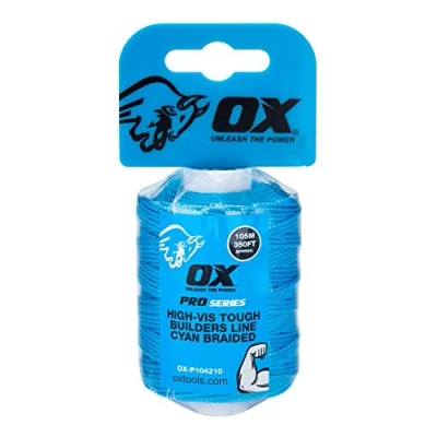 Imagen de OX Pro Línea de constructores trenzados nylon resistente 105m Azul