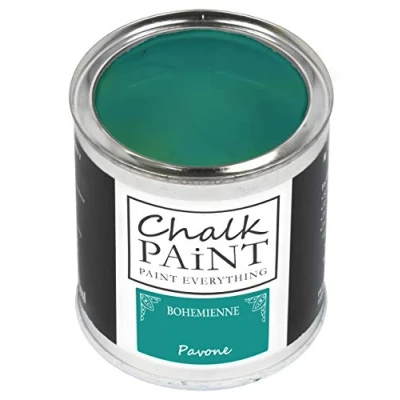 Imagen de Chalk Paint Everything® Pintura tiza Pavone vuelva a dar color fácilmente todo tipo de material sin lijar (250 ml)