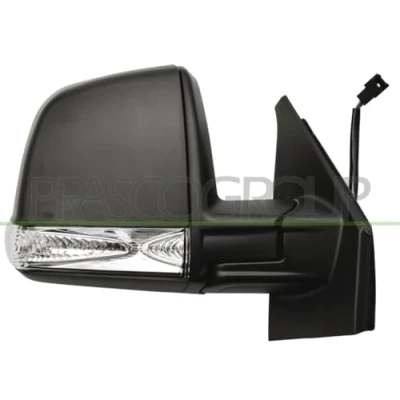 Imagen de Espejo retrovisor Prasco FT9107315 derecha negro eléctrico calefactable, ajustable desde interior, con sensor de temperatura FIAT: Doblo II Familiar