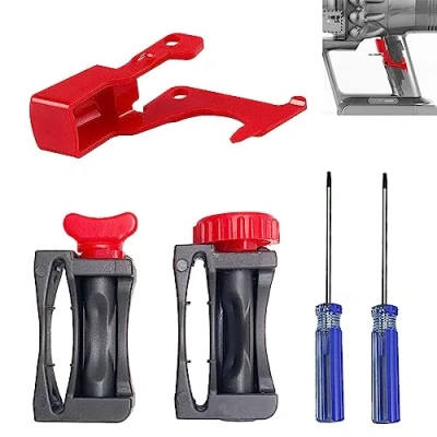 Imagen de WnlahuWA Repuesto Fuerte Gatillo, V11/V10 Botón Interruptor, Dyson Interruptor Repuesto, Boton V11, con Destornillador, Gatillo Reforzado, para Aspiradora