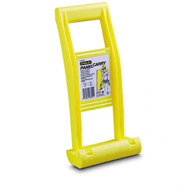 Imagen de STANLEY Porta paneles con Asa, dimensiones 165x370mm, Para Placas de Yeso y Paneles, Mango Ergonómico, Cuerpo Sintético Ligero Resistente, Capacidad Máxima 91kg, 1 93 301