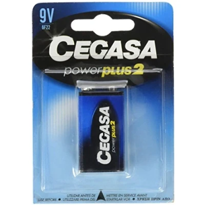 Imagen de Cegasa b.6f22 Pila bomba 6f22 power plus 2 (1u)