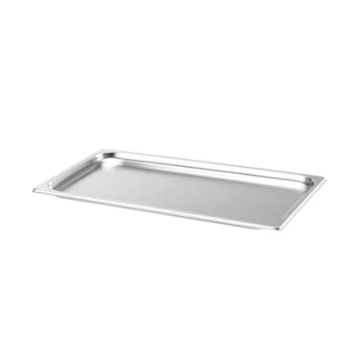 Imagen de HENDI Recipiente GN 1/1, contenedor GN,apilable,resistente a Temperaturas de 40 300C,apto para hornos,congeladores,calientaplatos,baño María,2.5L,530x325x(H) 20mm,acero inoxidable 18/10