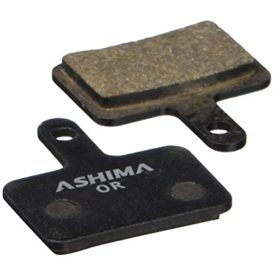 Imagen de ASHIMA Pastillas de Freno Orgánicas para Sistema DEORE XT2010 Shimano, Unisex Adult, Black, One Size