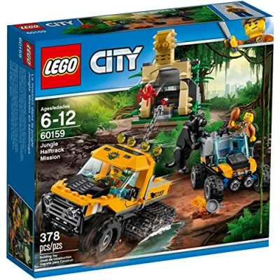 Imagen de LEGO City Jungla: Misión en semioruga (60159)