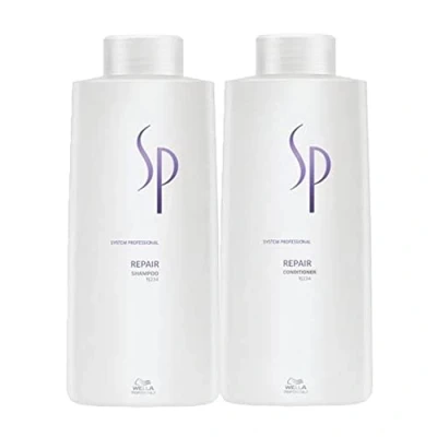 Imagen de Wella SP reparación Champú 1000 ml y Acondicionador