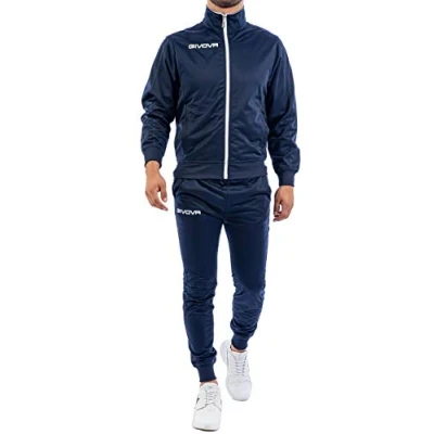 Imagen de GIVOVA Tuta Torino Conjunto Deportivo, Hombre, Azul, 4XL