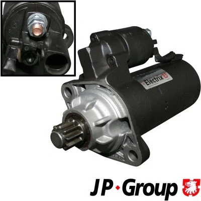 Imagen de JP GROUP 1190304600 Motor de arranque 12 2,2 10 VOLKSWAGEN: Transporter 5 Bus, 5, Multivan (7HM
