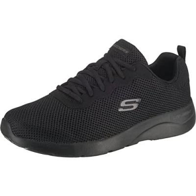 Imagen de Skechers DYNAMIGHT 2.0 RAYHILL, Zapatillas para Hombre, Black Mesh/Pu/Trim, 45.5 EU