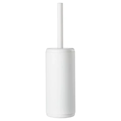 Imagen de Zone Denmark Escobilla de Inodoro con Borde 10 cm diámetro, 38 Altura, Color Blanco