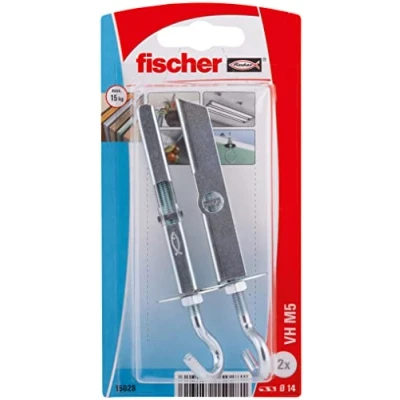 Imagen de fischer taco vuelco VH M5 tacos para pladur, escayola colgar ventilador techos,lampara de techo. (20 uds)
