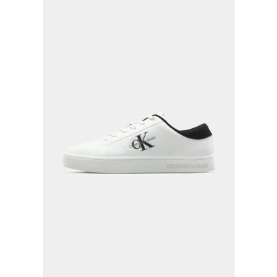 Imagen de Calvin Klein Jeans Classic Cupsole Zapatillas, Hombre, Talla: 41, Bright white/black Zapatos