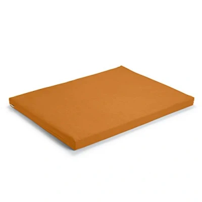 Imagen de basaho Zabuton Estera de Meditación Algodón Orgánico Relleno Fibra Lana Reciclada Colchoneta (Mango)