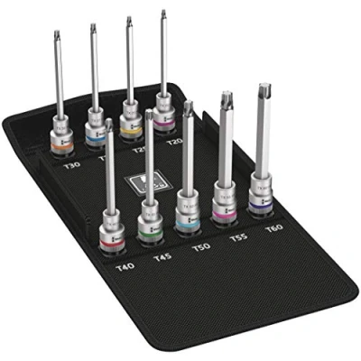 Imagen de WERA 05004212001 8767 C TORX HF 3 Zyklop Juego de vasos con función retención