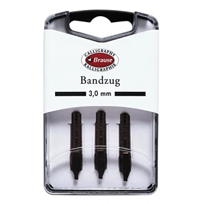 Imagen de Brause 318030B Pack de 3 puntas metal Bandzug mm