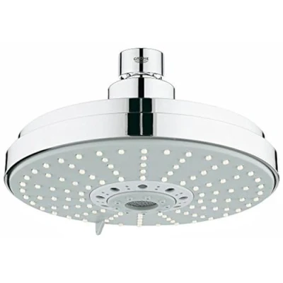 Imagen de Grohe Cosmopolitan Conjunto de ducha efecto lluvia, 4 chorros, con ecojoy, color cromo, 160mm diámetro (Ref. 27135000)
