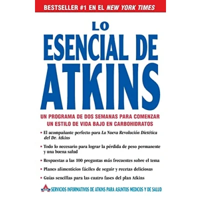 Imagen de Lo Esencial de Atkins: un Programa DOS Semanas Para Comenzar Estilo Vida Bajo en Carbohidratos