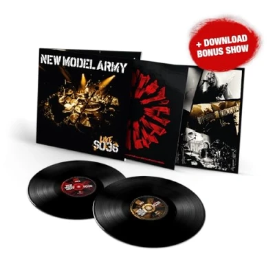 Imagen de New Model Army Live So36 (Ltd. Black 2lp With Do [Vinilo]