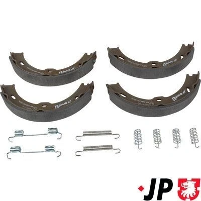 Imagen de JP GROUP 1363901110 Zapatas de Freno Mano Eje trasero izquierda, trasero, derecha sin palanca MERCEDES BENZ: Sprinter 3.5 T Furgón