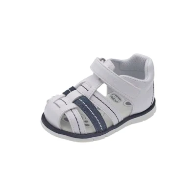 Imagen de Chicco Ferer Sandalias de senderismo para niños, Talla: 19, White Zapatos