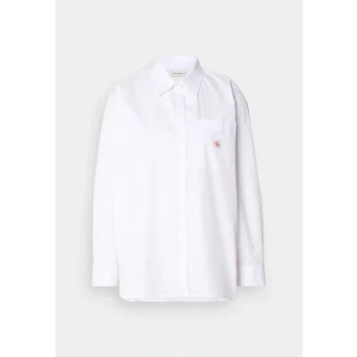 Imagen de Calvin Klein Jeans Relaxed Shirt Camisa, Mujer, Talla: XS, Brilliant white