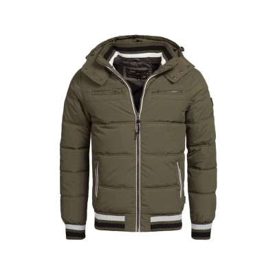 Imagen de Indicode Jeans Marlon Chaqueta de invierno, Hombre, Talla: Small, Army