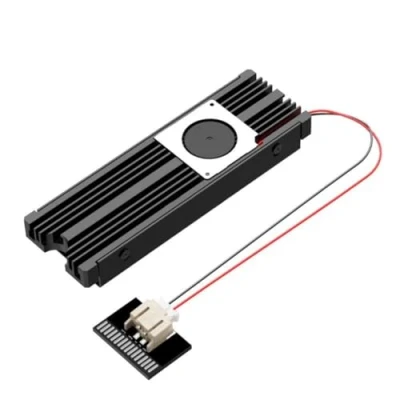 Imagen de GIWFBQTR Disipador de NVME PCIE para Disco Duro SSD M2 2280 Aluminio Enfriador Almohadilla Enfriamiento Térmico