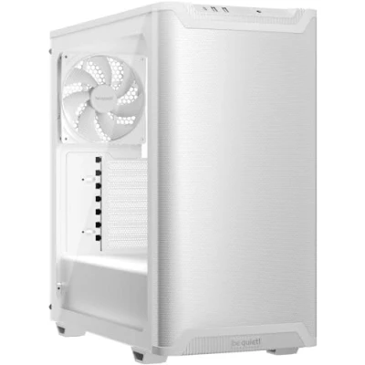 Imagen de be quiet! Pure Base 501 Airflow Window Black Caja de PC, 2 Ventiladores Wings 3 140mm PWM, USB 3.2 Gen. Tipo C, instalación Vertical Opcional la GPU, Panel Lateral Cristal Templado