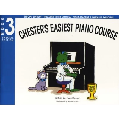 Imagen de Carol barratt: chester&#039;s easiest piano course book 3 (special edition)