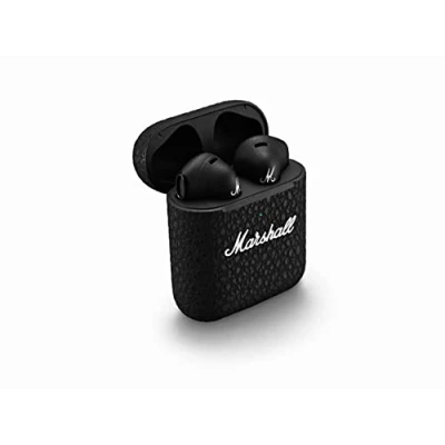 Imagen de Auriculares True Wireless Marshall Minor III, 25 h, Bluetooth 5.2, Micrófono, Negro