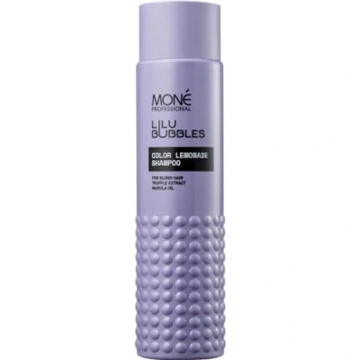 Imagen de MONÉ PROFESSIONAL Champú para cabello Rubio y Decolorado Cuidado seco dañado Nutre, hidrata protege un color radiante 300 ml