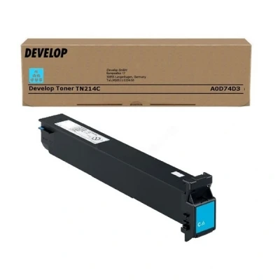 Imagen de Develop TN 214C (A0D74D3) toner cian (original)