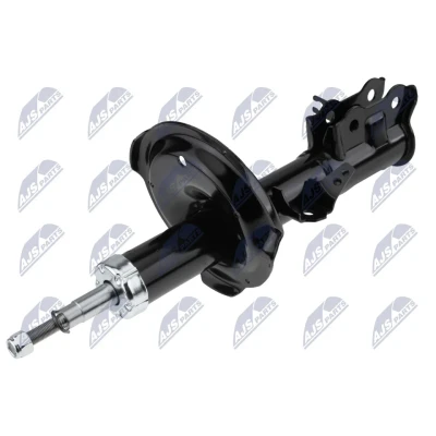 Imagen de NTY A HY 508 amortiguador Eje delantero, izquierda Presión de gas Columna Espiga arriba HYUNDAI: i20 I Hatchback (PB) 1.4 CRDi, 1.2