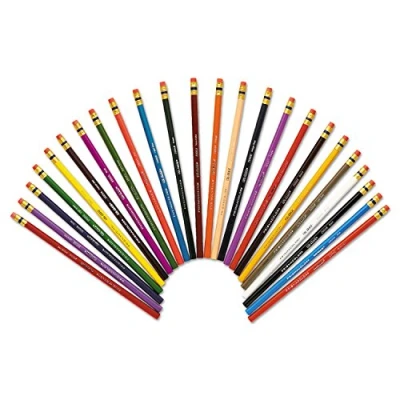 Imagen de Prismacolor Col Erase Lápices de colores borrables, paquete con 24 Lápices, Multicolor