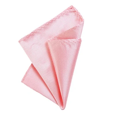Imagen de DonDon Pañuelos de bolsillo hombre 21 x cm para ocasiones especiales Rosa claro