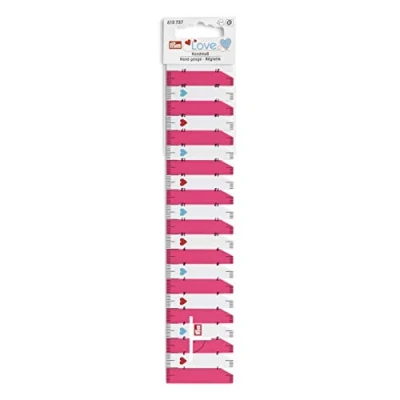 Imagen de Prym Medida de Mano Love Gauge, Pink, 24.5 x 5 0,02 cm