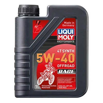 Imagen de LIQUI MOLY Motorbike 4T Synth 5W 40 Offroad Race 1 L Aceite de 4 tiempos motocicleta 3018
