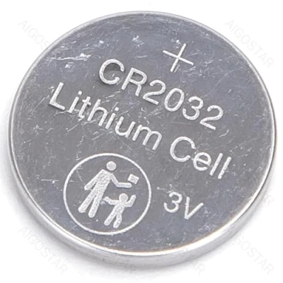 Imagen de Pila de botón CR2032 3 V, paquete 5 unidades. Ideal para dispositivos como relojes, mandos a distancia y juguetes. Rendimiento confiable duradero tus necesidades eléctricas.