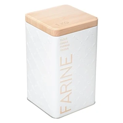 Imagen de 5five 1 kg de Lata metálica harina scandinave Nature Blanca