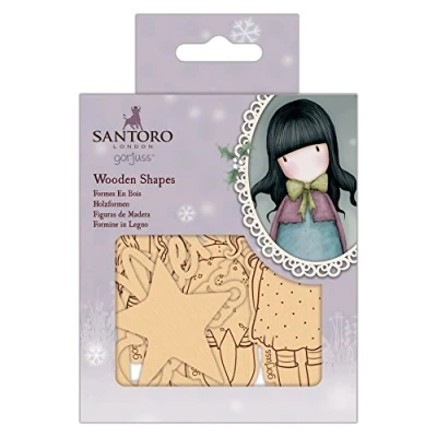 Imagen de Santoro Gorjuss formas de madera, multicolor, talla única